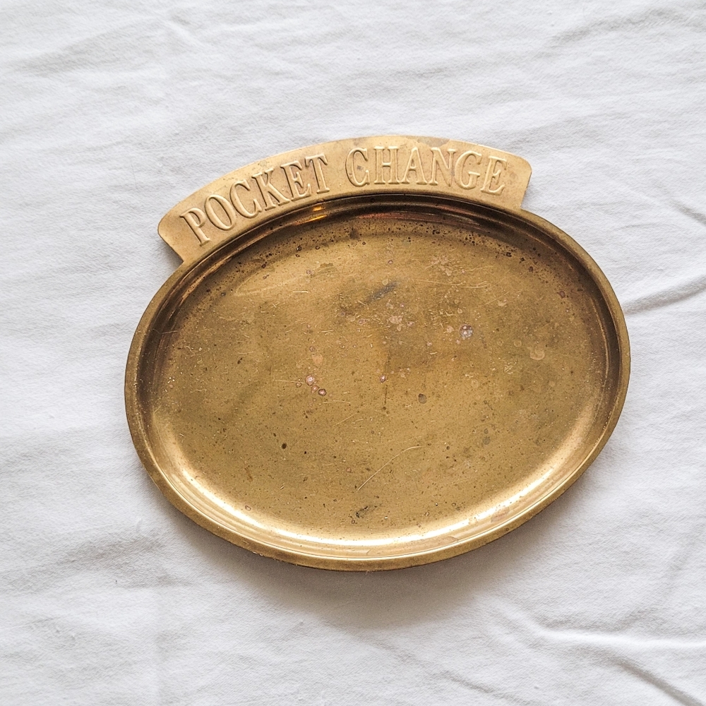 Bass pocket change dish